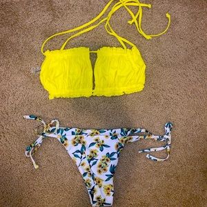 Zaful sunflower bikini 🌻